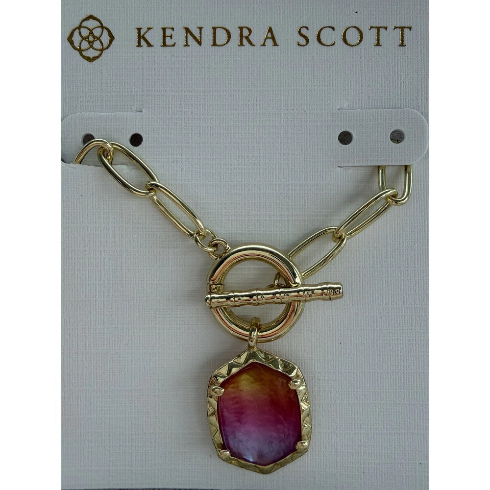 Kendra Scott Red Pendant Necklace - Picture 2 of 3